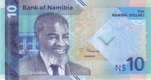 Namibia p20a 10 Dollar 2025